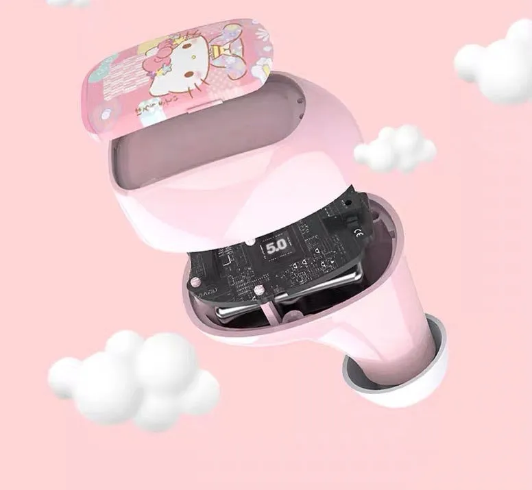 Sanrio hello kitty Bluetooth earbuds headphones