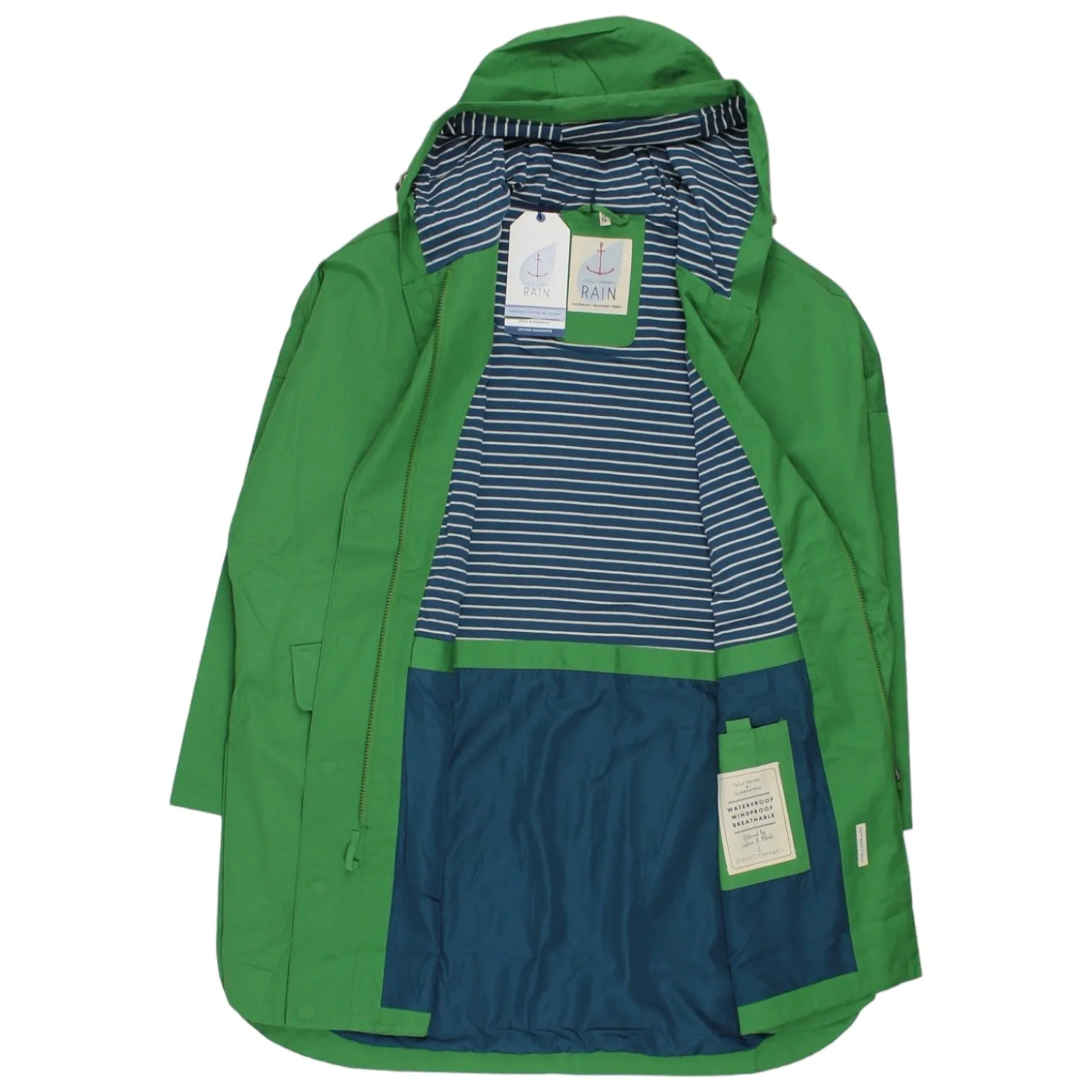 Seasalt Green Beachcombing Coat