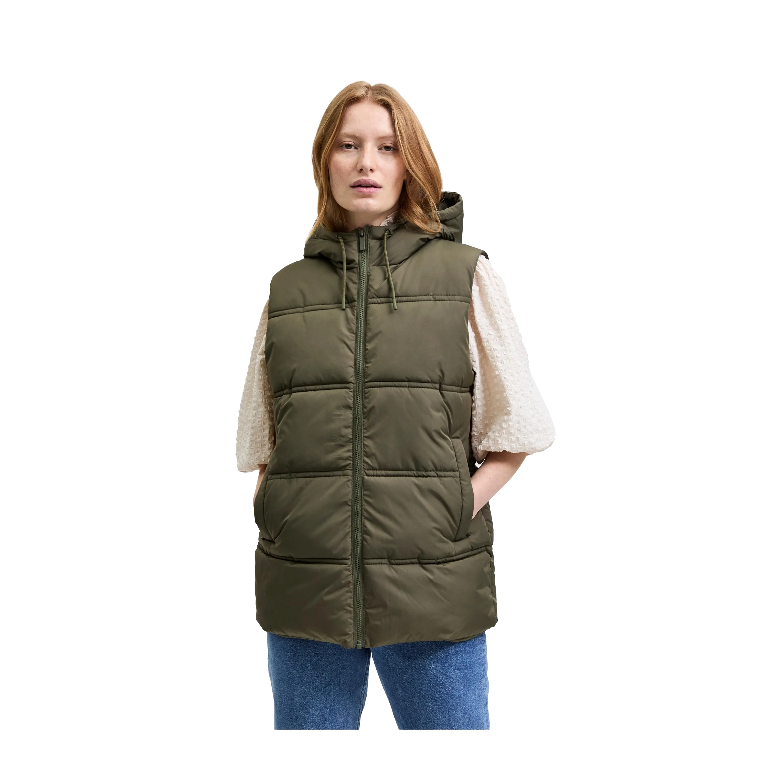 Selected Femme Alina Quilted Vest