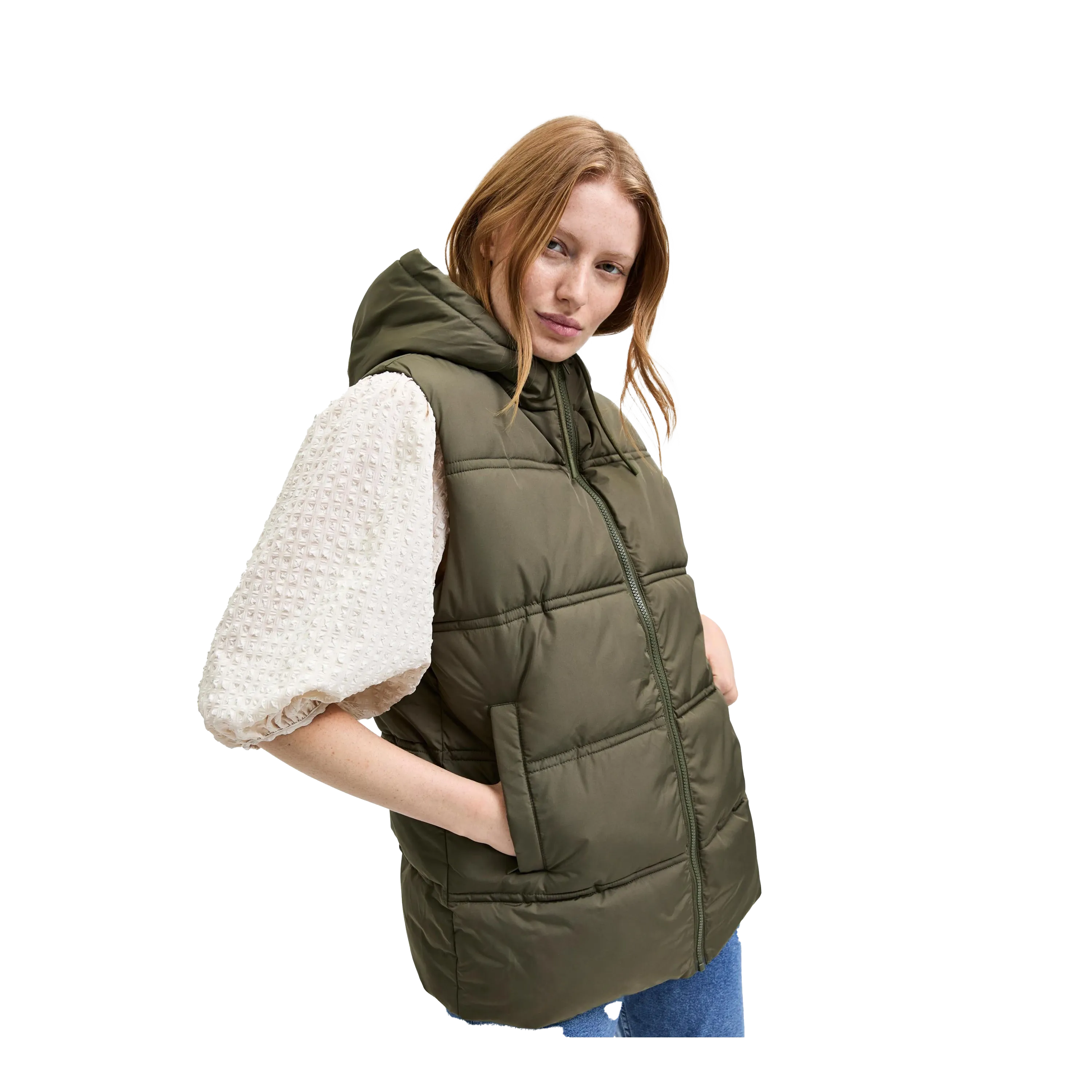 Selected Femme Alina Quilted Vest