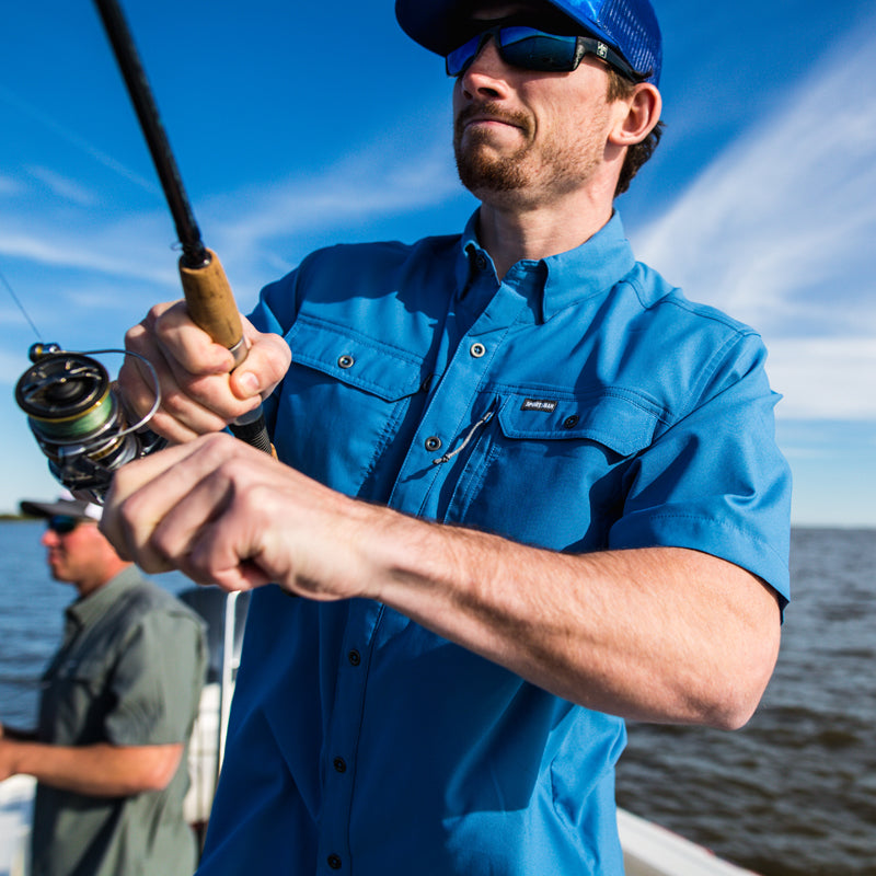 Short Sleeve Performance Fishing Shirt - Spooler