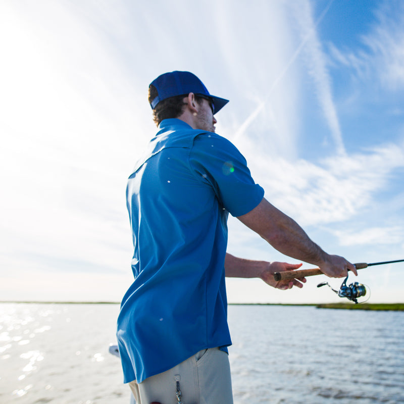 Short Sleeve Performance Fishing Shirt - Spooler