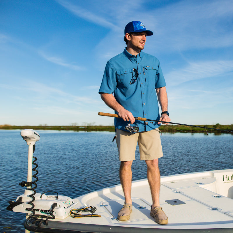 Short Sleeve Performance Fishing Shirt - Spooler