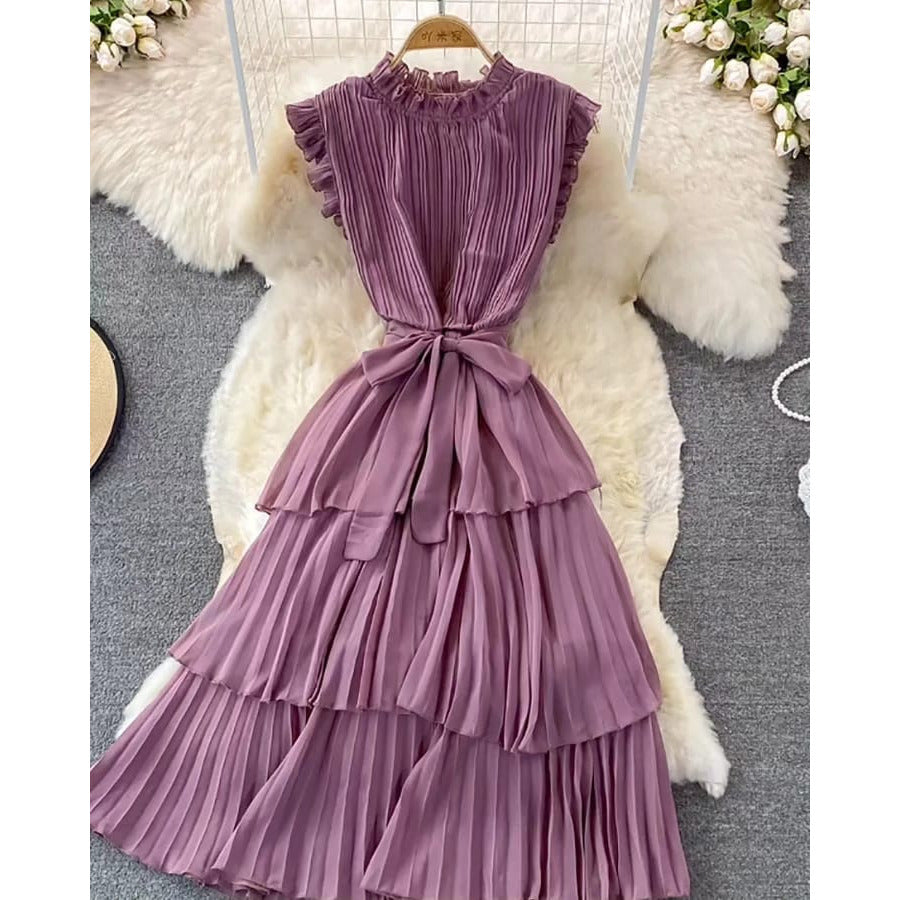 Sleeveless Ruffle Dress - Google SEO Result: Ruffled Sleeveless Dress