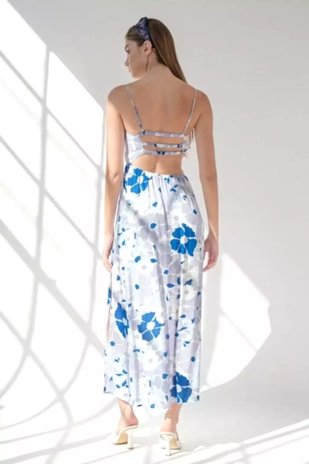 Some Skin Maxi Dress Blue