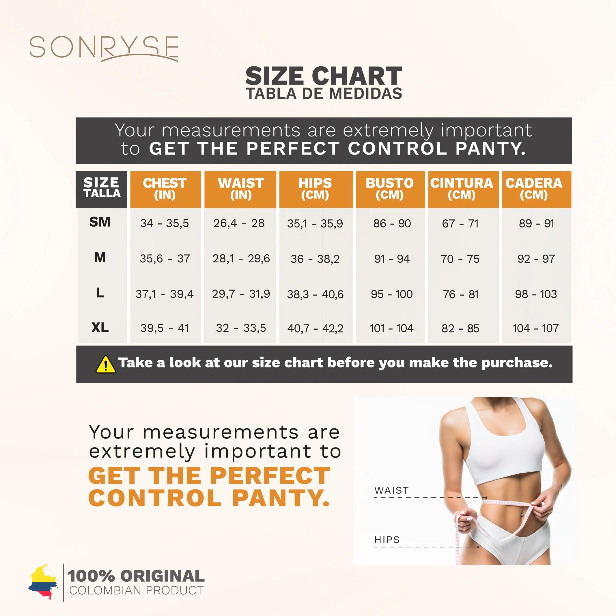 SONRYSE 072BF | Colombian Tummy Control Butt Lifting Shapewear Shorts | Daily Use | Powernet