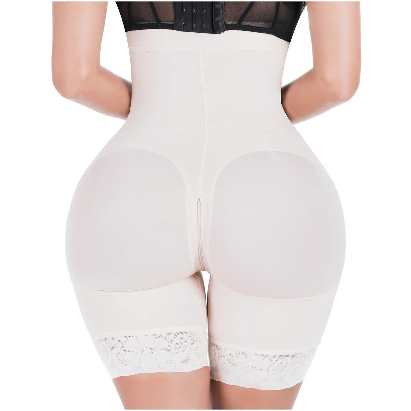 SONRYSE 072BF | Colombian Tummy Control Butt Lifting Shapewear Shorts | Daily Use | Powernet