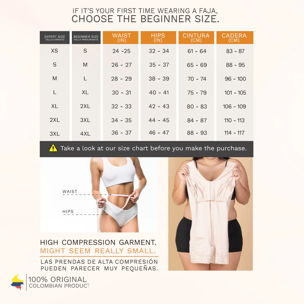 Sonryse 211BF | Colombian Butt Lifting Shapewear | Postpartum and Daily Use | Energy