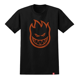 Spitfire Bighead Shirt Black/Orange Youth.