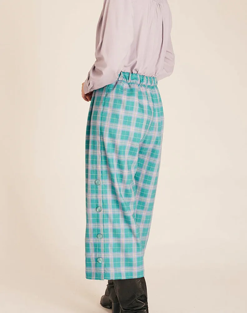 Turquoise Square Culottes