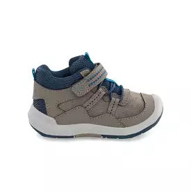 SRT Rover Kid Leather Boot, Taupe Blue