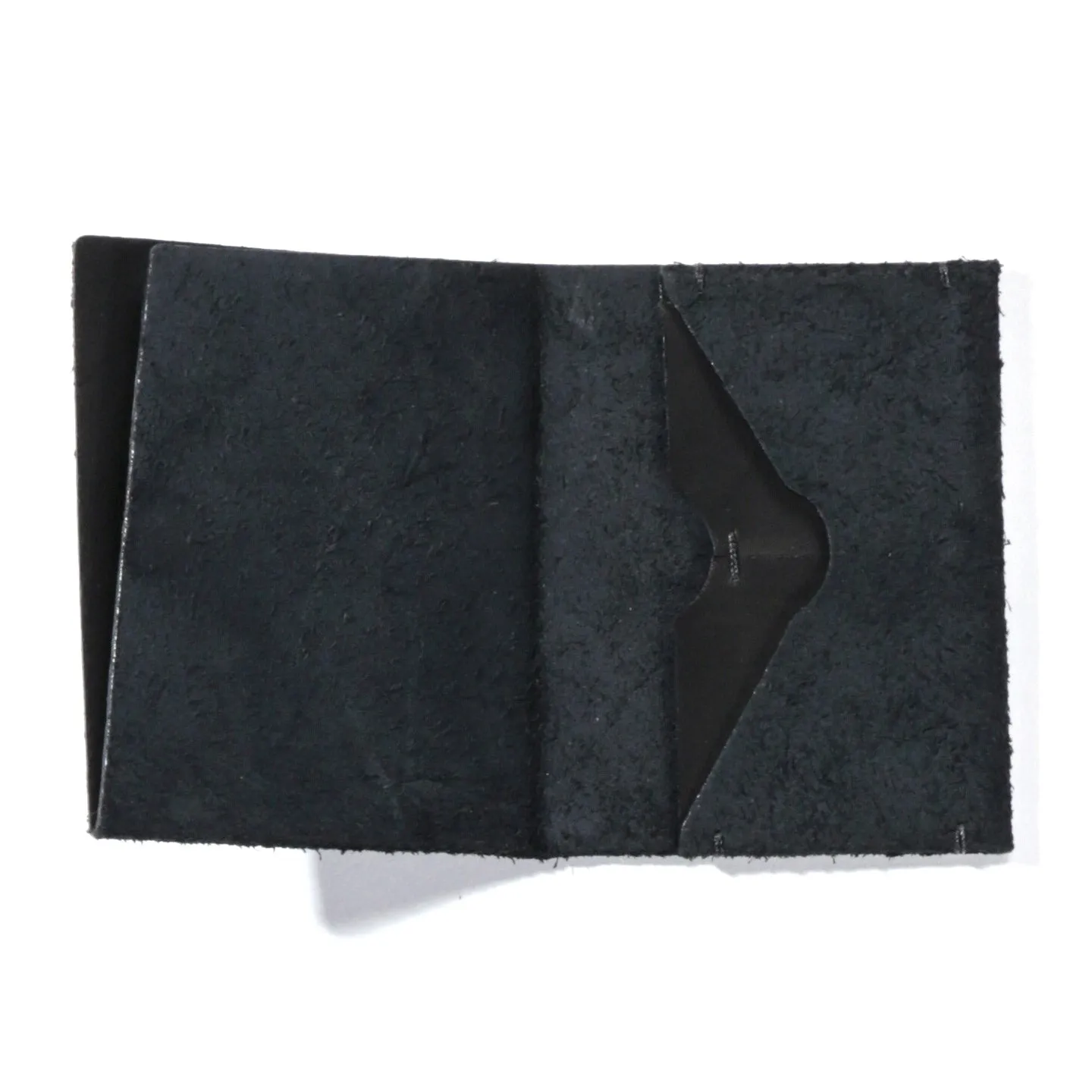 STAY MADE VEG TAN BIFOLD WALLET REVERSE BLACK