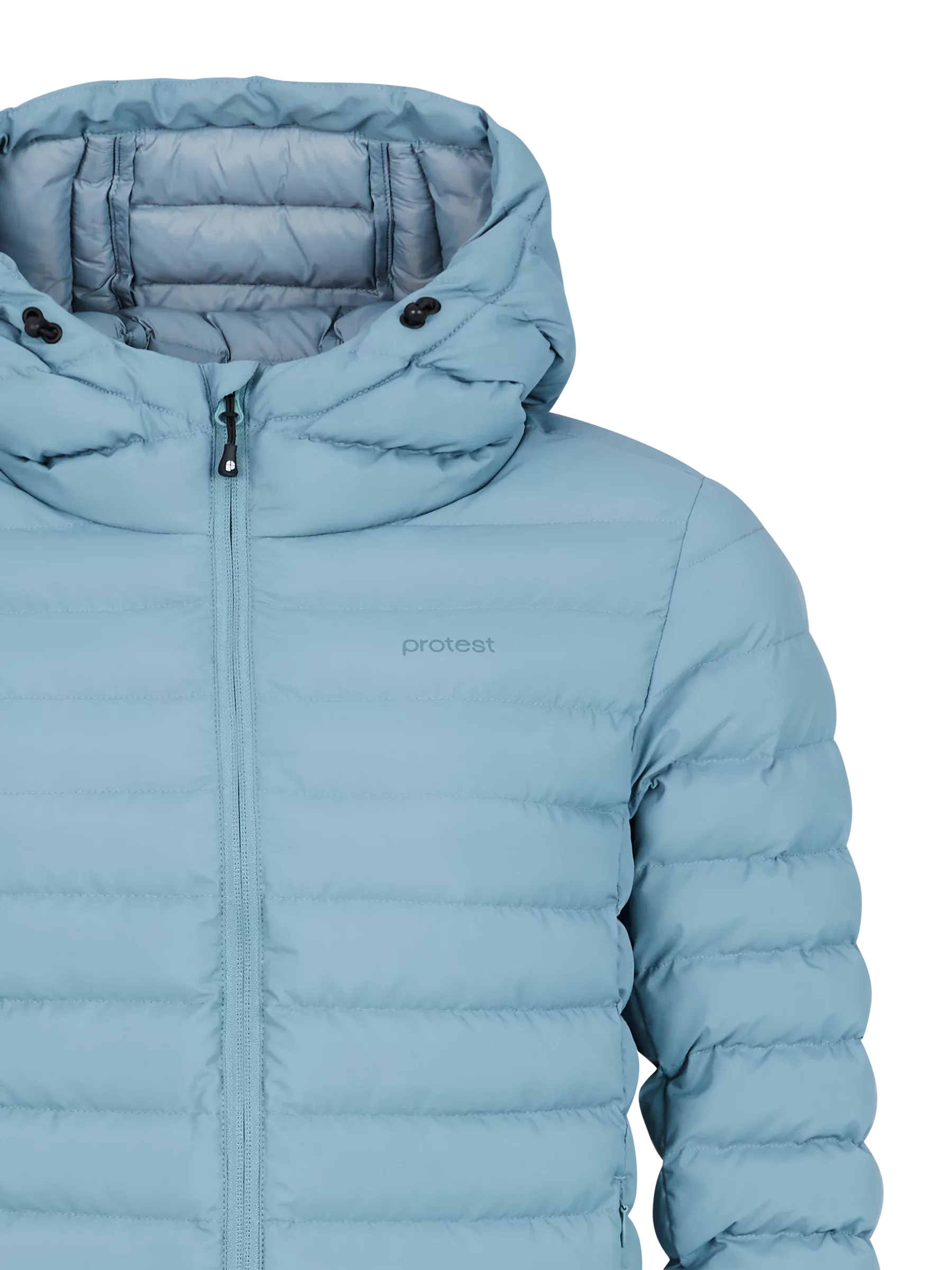 Steel Blue PRTICE Puffer Jacket