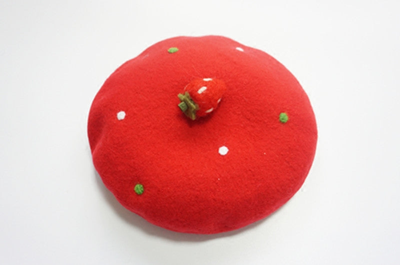 Strawberry Red Beret BY51020