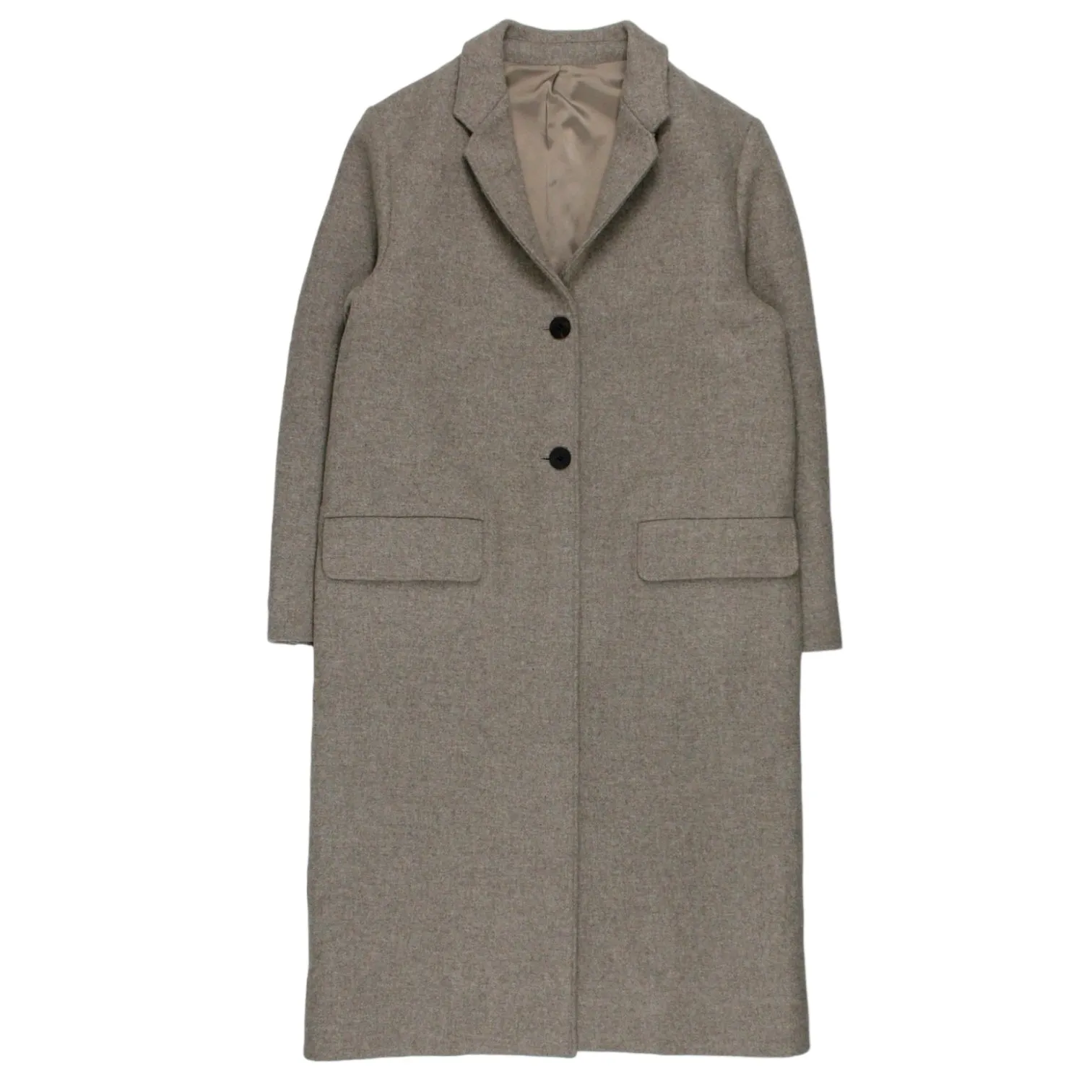 Studio Nicholson Fawn Full Length Coat