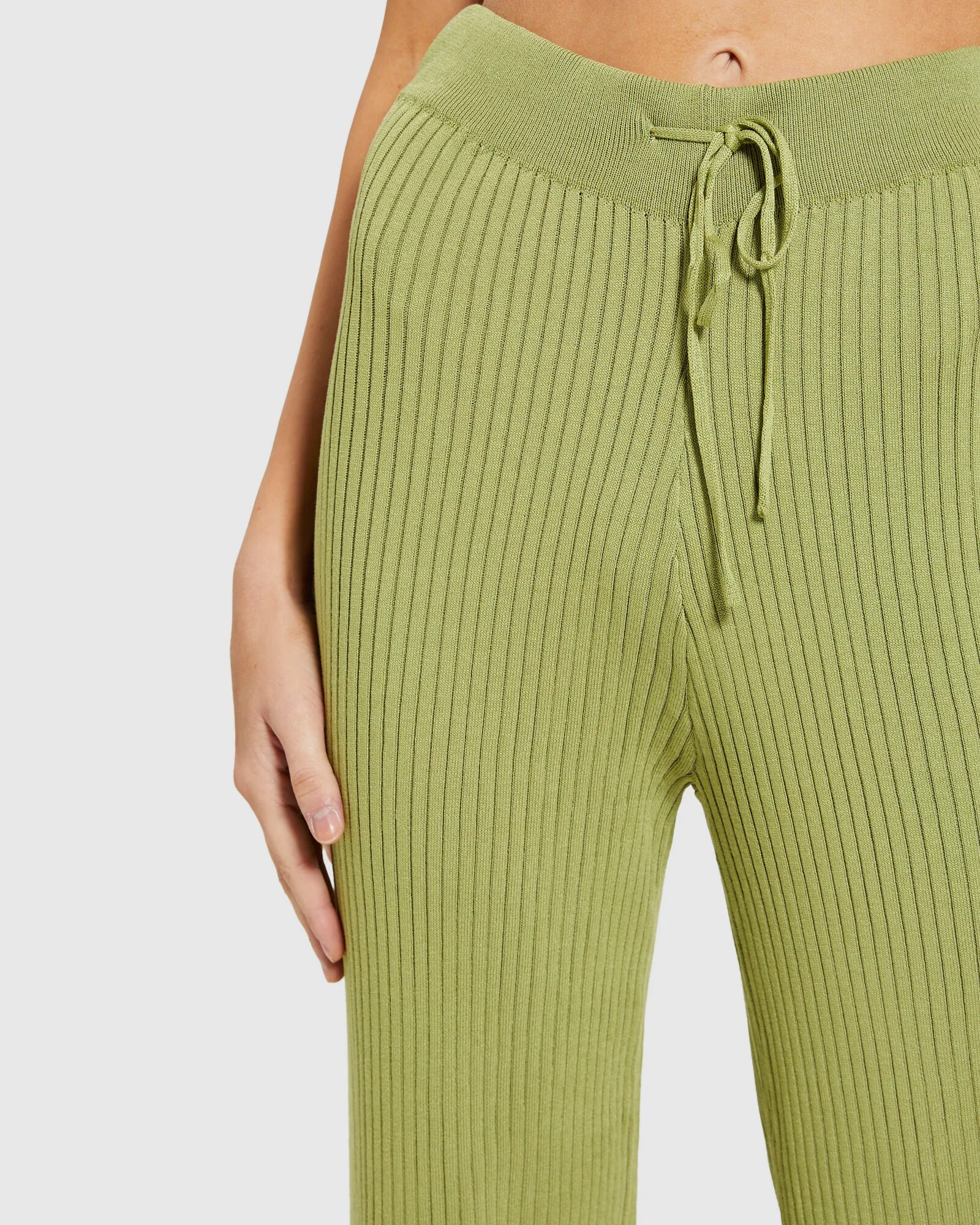 Green Lucy Culottes with Subtitles