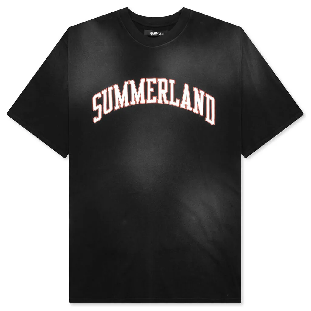 Summerland College Tee - Vintage Black