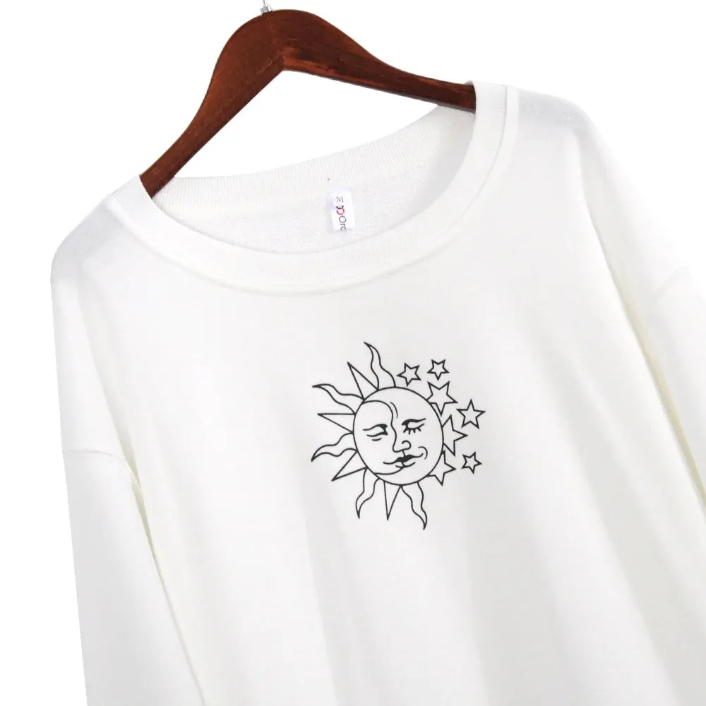 Sun And Luna Knit Sweater