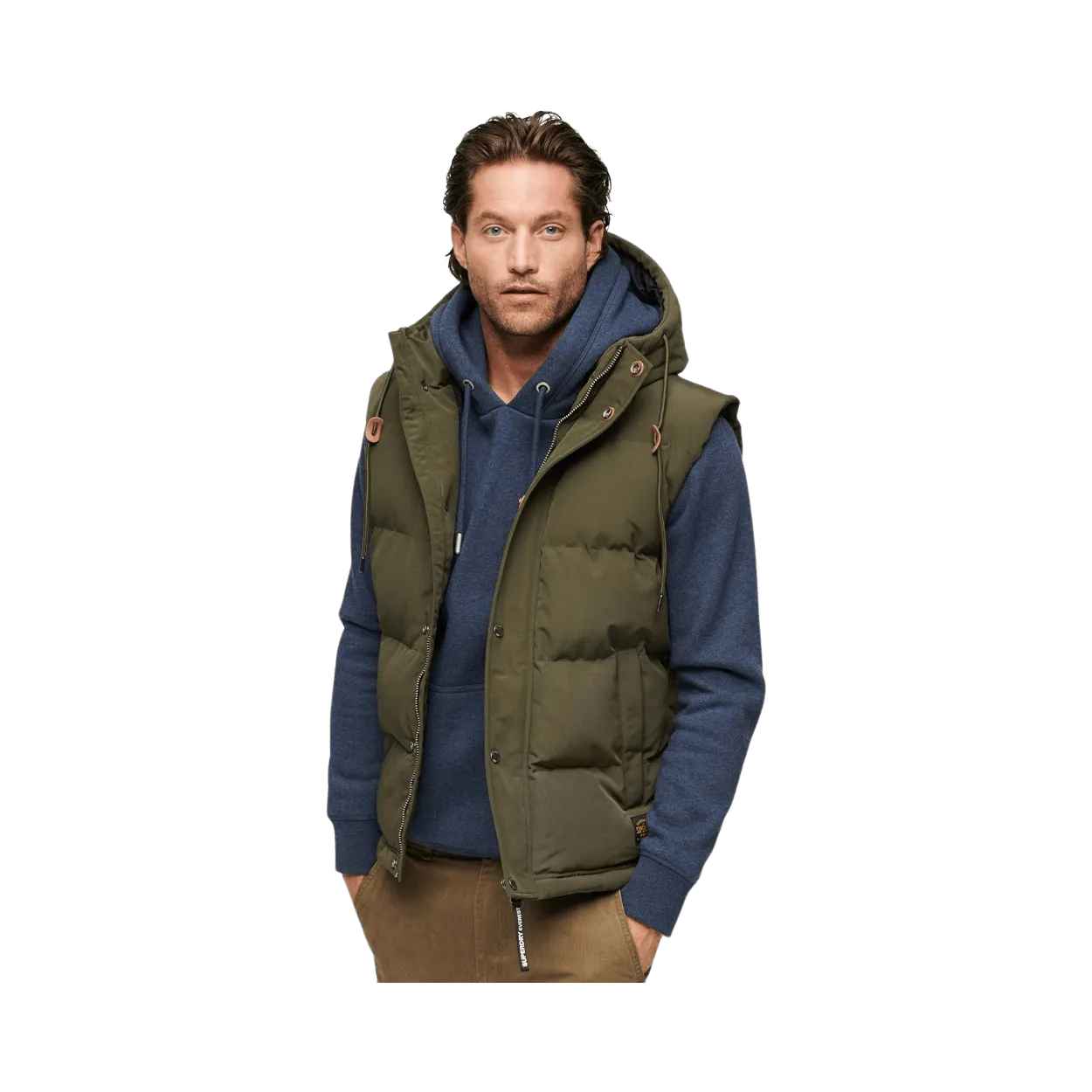 Superdry Everest Hooded Puffer Gilet