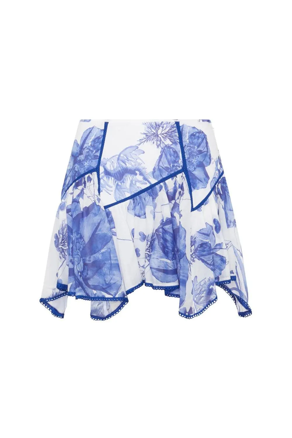 Surf Blue Cosy Short Skirt