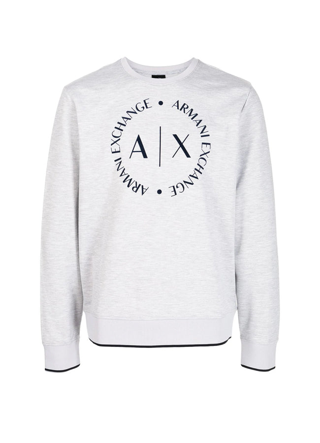 Sweatshirt with Circle Logo - 8NZM87Z9N1Z