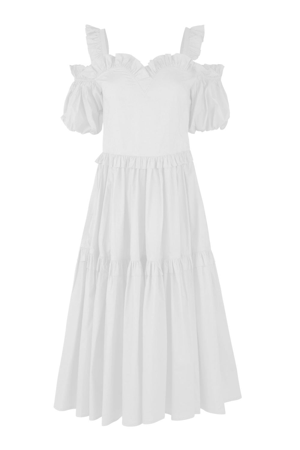 Sweetheart Forever Dress in White