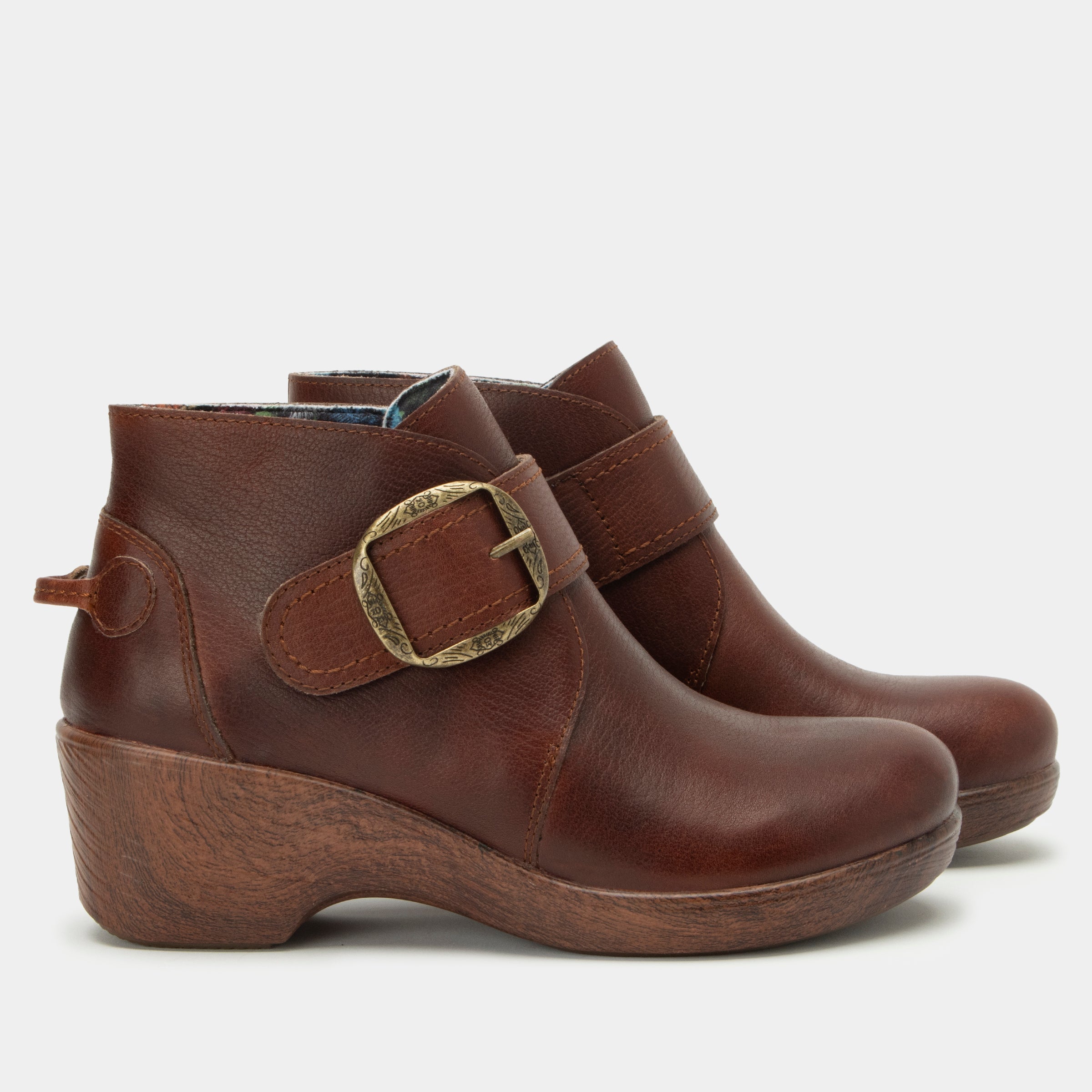 Symone Chestnut Ankle Boot