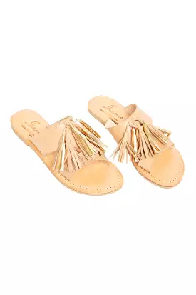 Tassel Slip-On Sandal