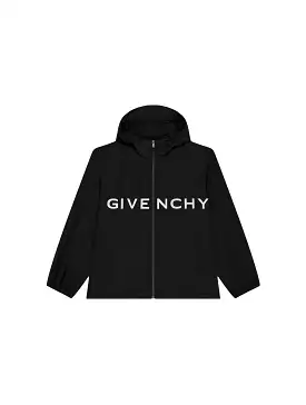 Technical fabric windbreaker