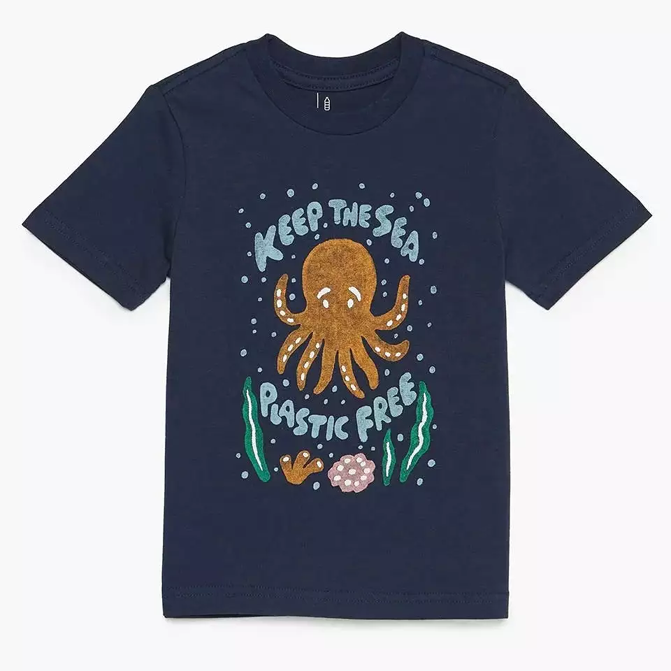 tentree Blue Sea Kids T-Shirt