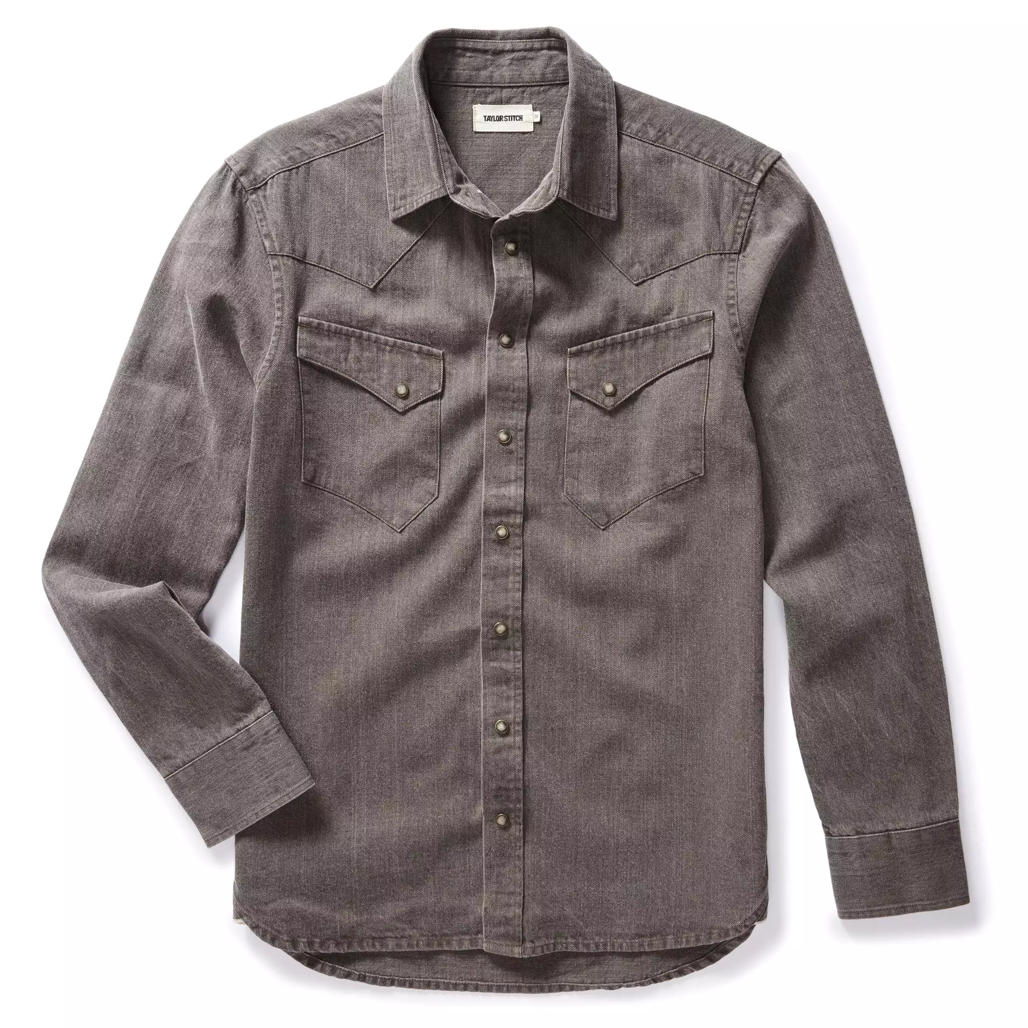 The Soil Pigment Selvage Denim Western Shirt