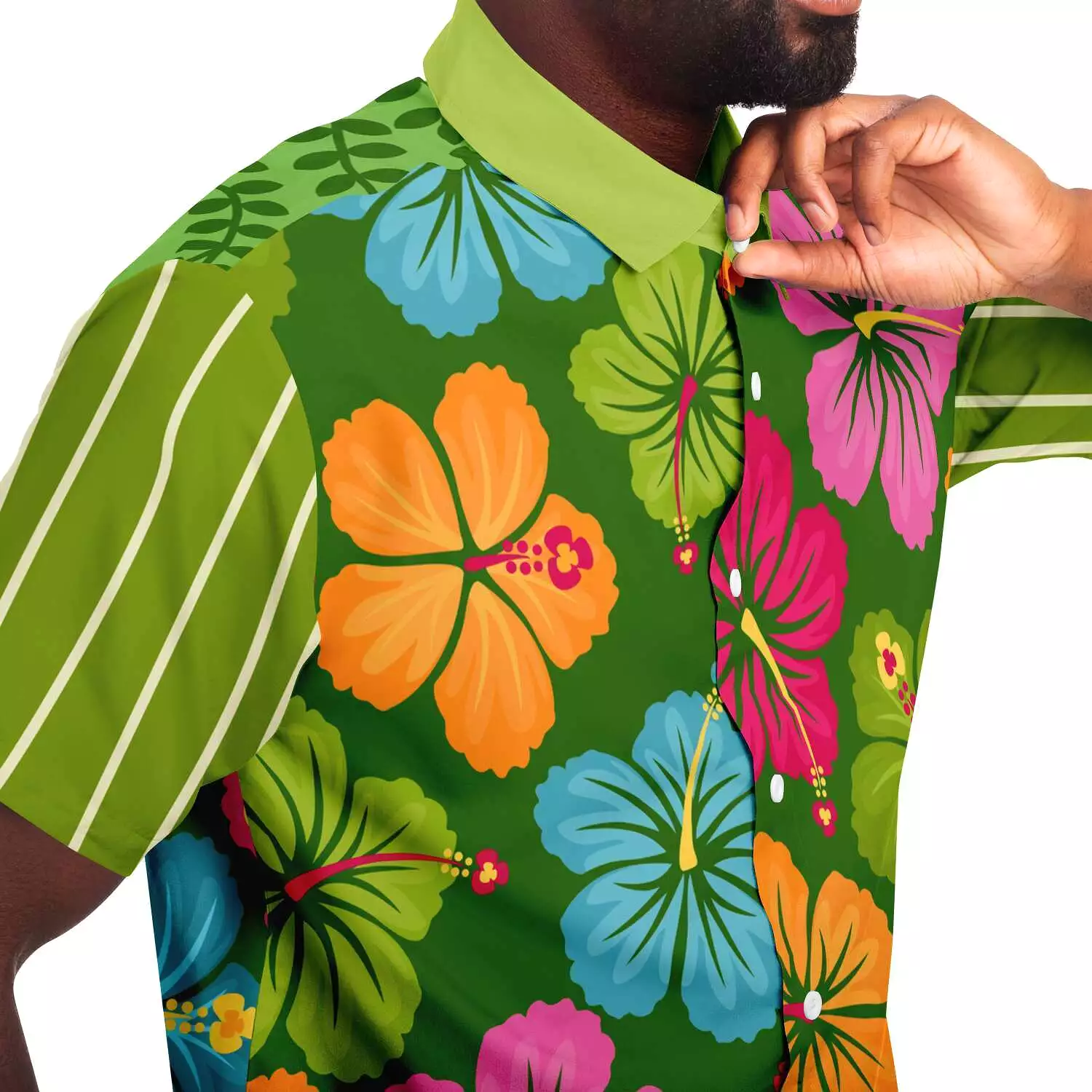 Tiki God Short Sleeve Button Down Shirt