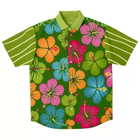 Tiki God Short Sleeve Button Down Shirt