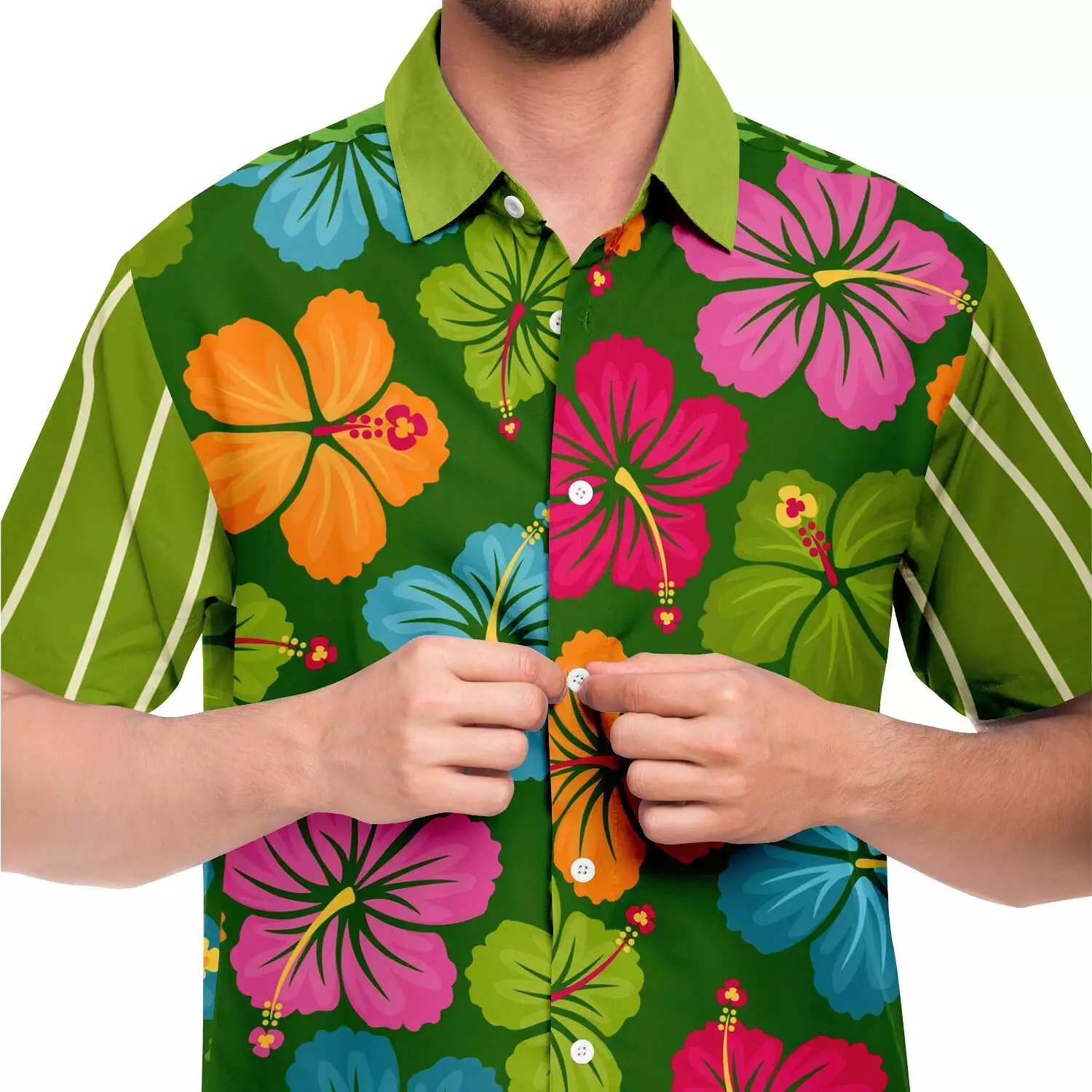 Tiki God Short Sleeve Button Down Shirt