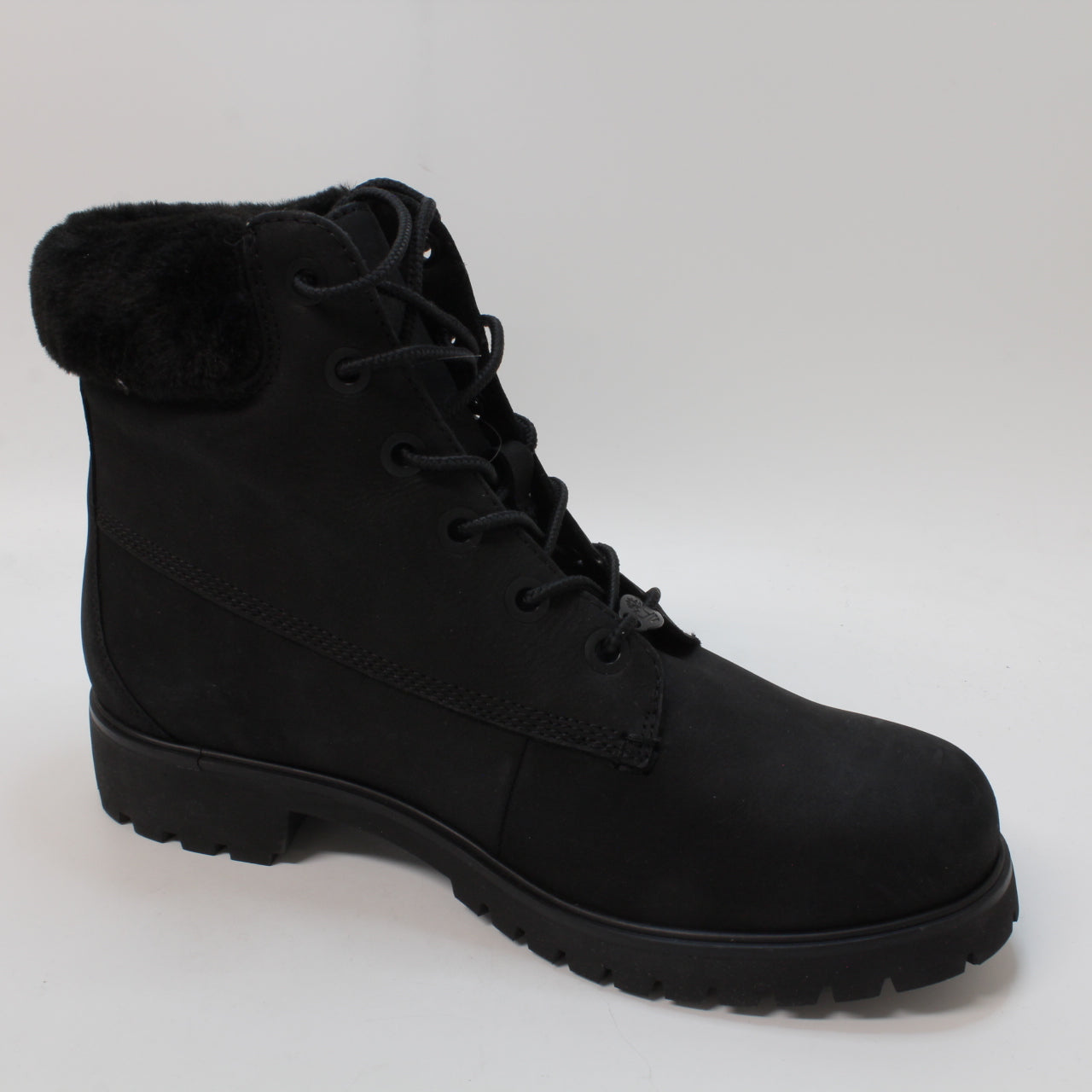 Timberland Lyonsdale Shearling Boots Black - UK Size 6