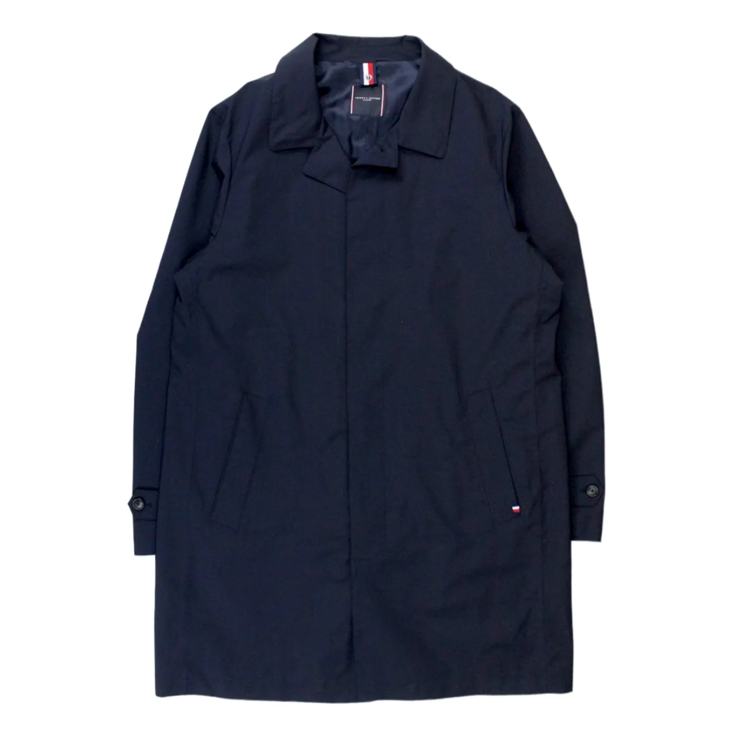 Tommy Hilfiger Navy 3/4 Traveler Coat