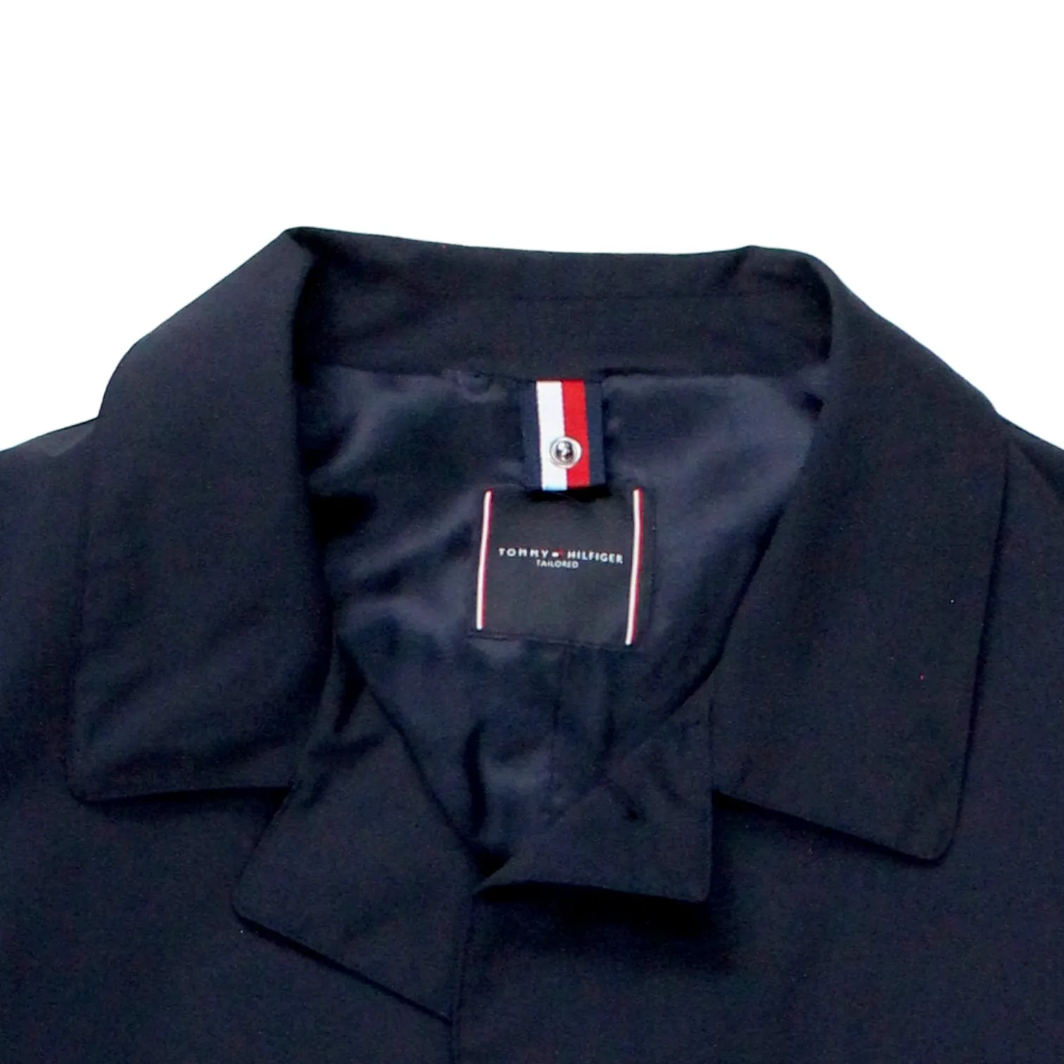 Tommy Hilfiger Navy 3/4 Traveler Coat