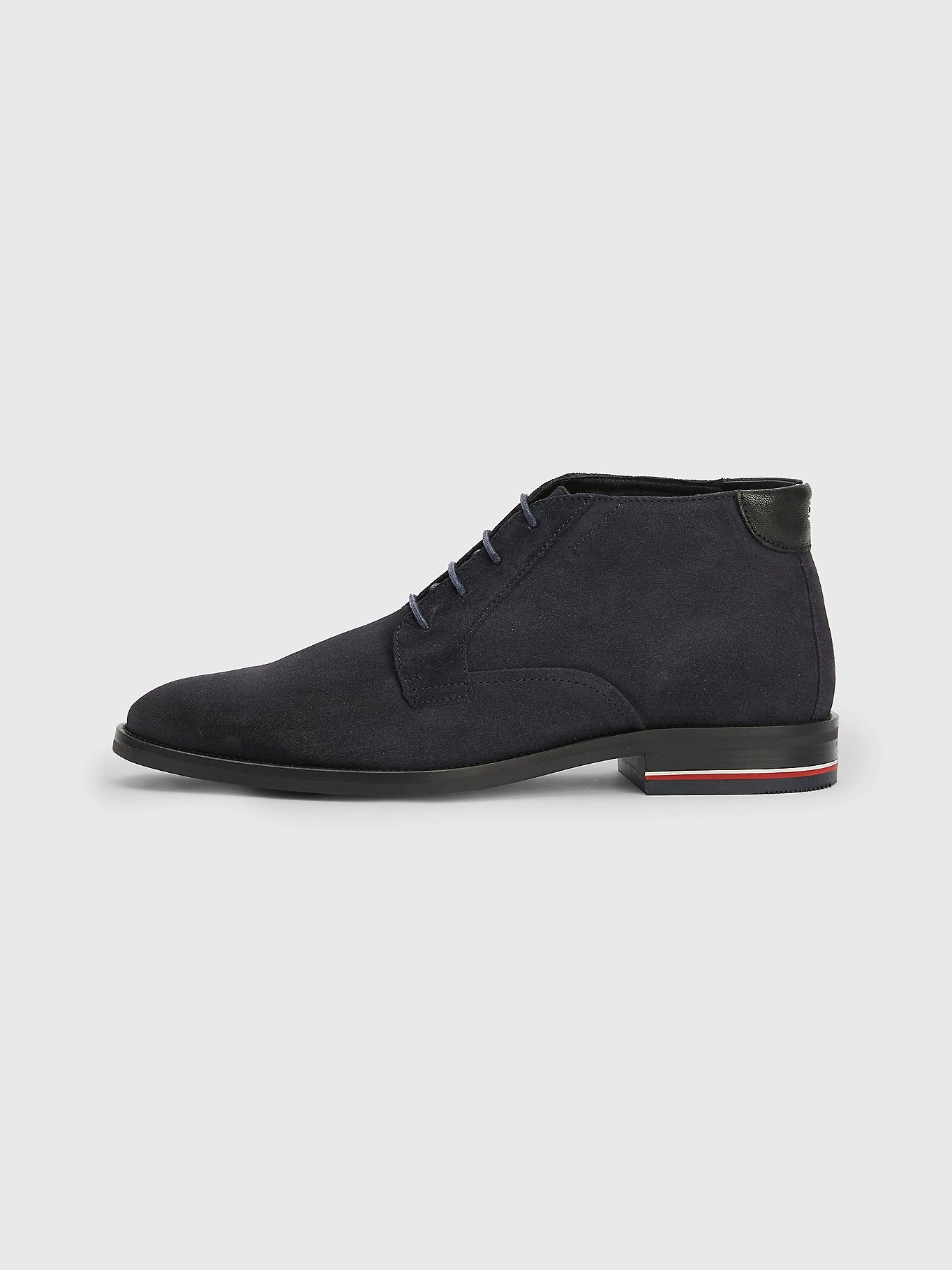 Tommy Hilfiger Navy Signature Suede Boot - Men's