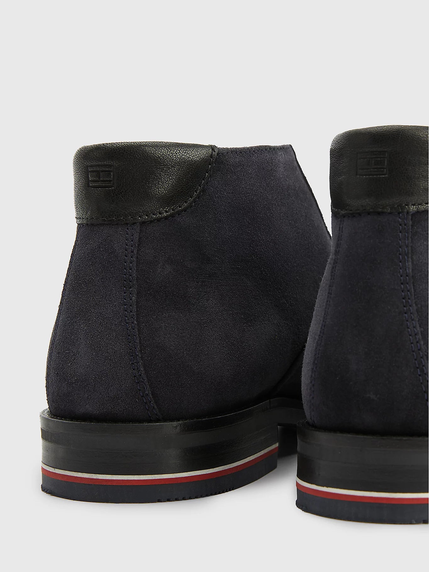 Tommy Hilfiger Navy Signature Suede Boot - Men's