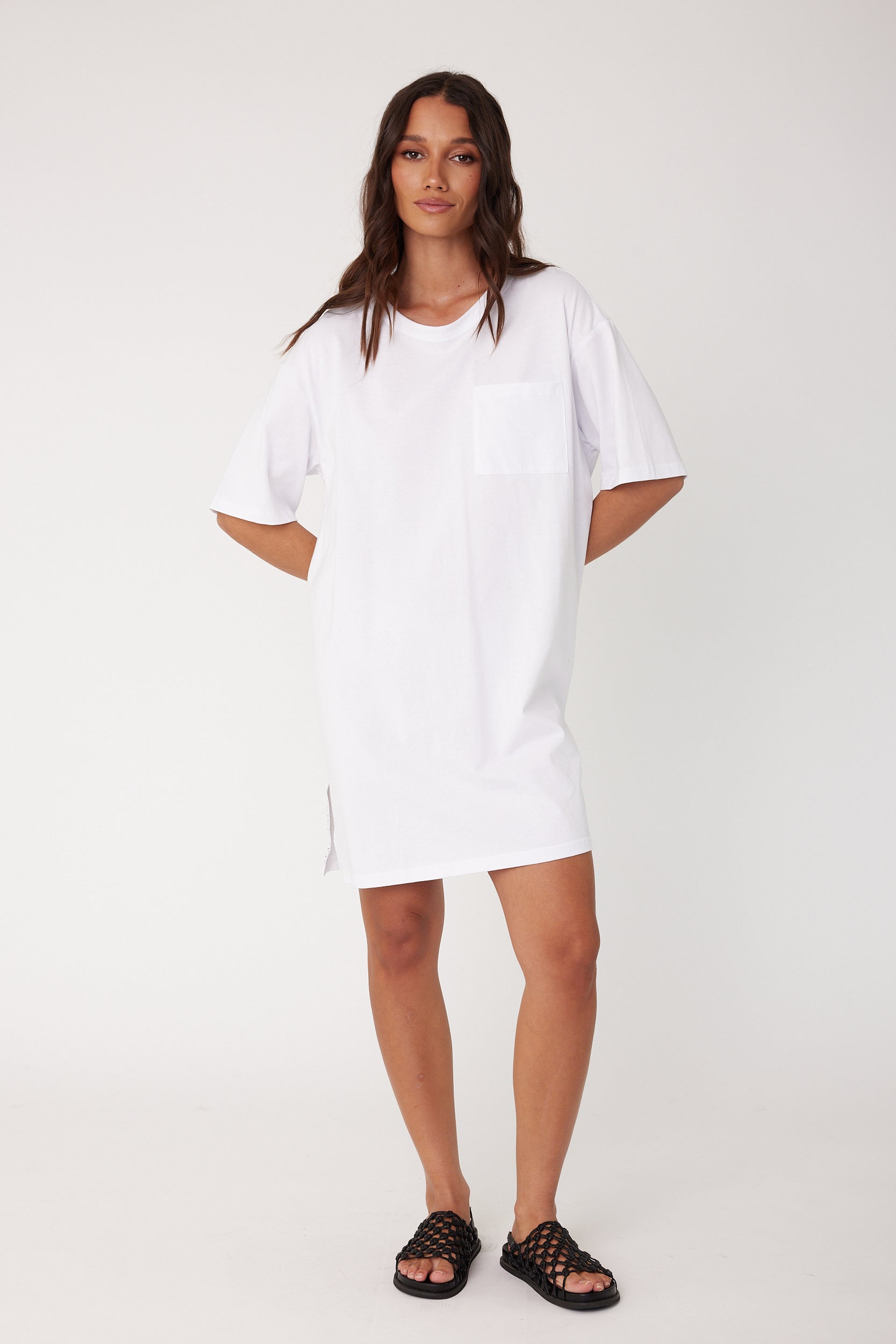 Trello White Dress