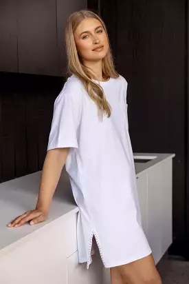 Trello White Dress