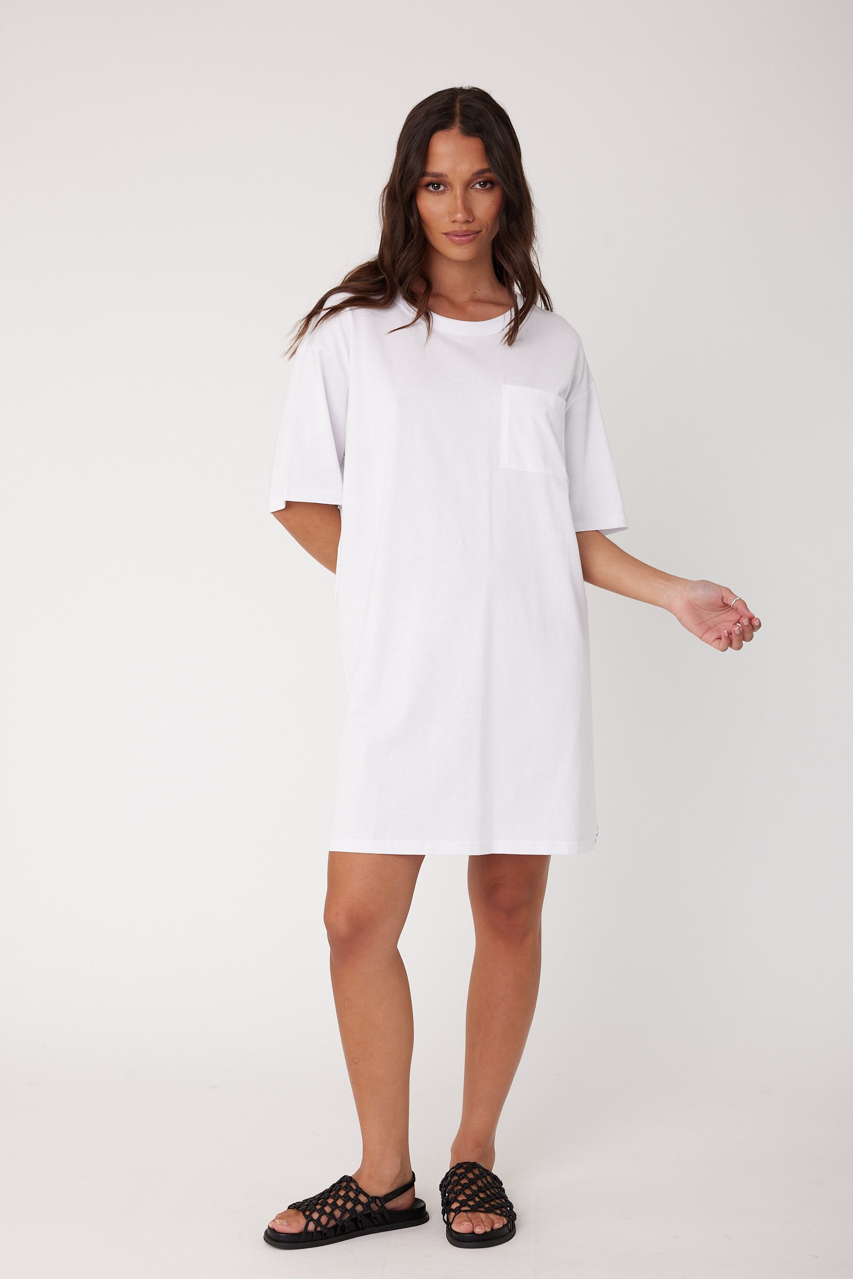 Trello White Dress