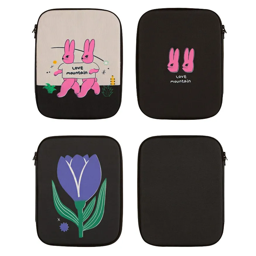 Tulip Rabbit Laptop Sleeves, iPad Cases, Tablet Pouches, Protective Covers, and Designer Handbags