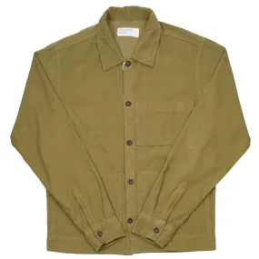 Universal Works Uniform Shirt Fine Cord Taupe