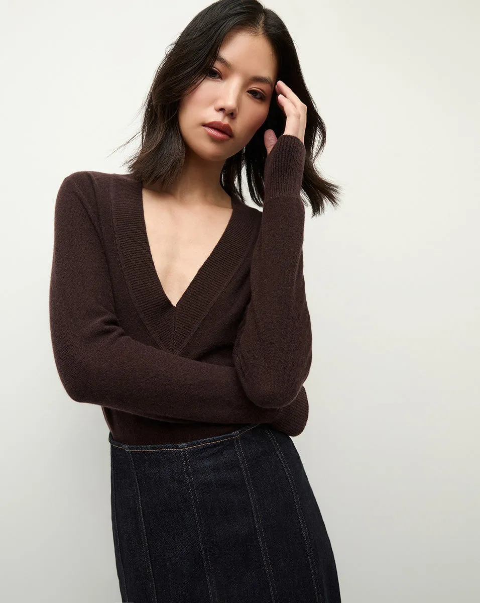 V-Neck Cashmere Sweater Coleta