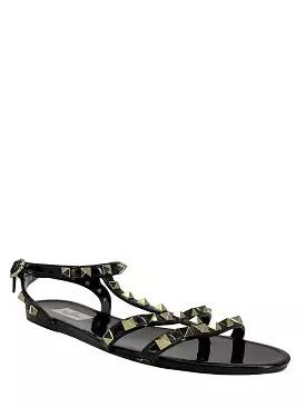 Valentino Rockstud Ankle Strap Sandals Size 9