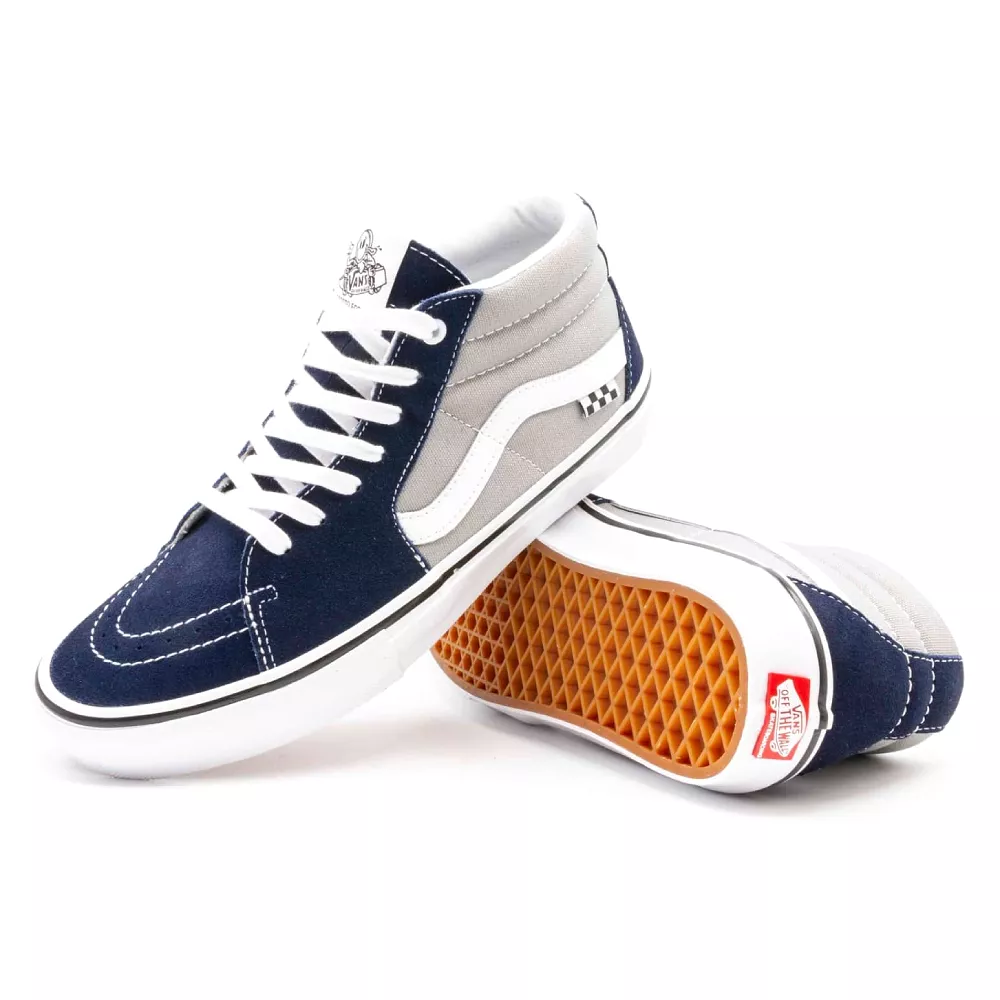 Vans Skate Grosso Mid Dress Blue - Buy Now!