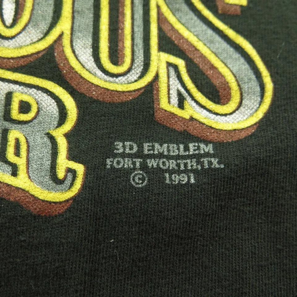 Vintage 90s 3D Emblem Harley Davidson Shop T-shirt Medium Eagle Biker Tee