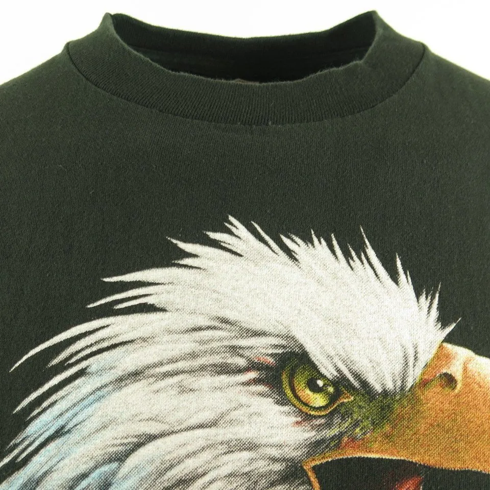 Vintage 90s 3D Emblem Harley Davidson Shop T-shirt Medium Eagle Biker Tee