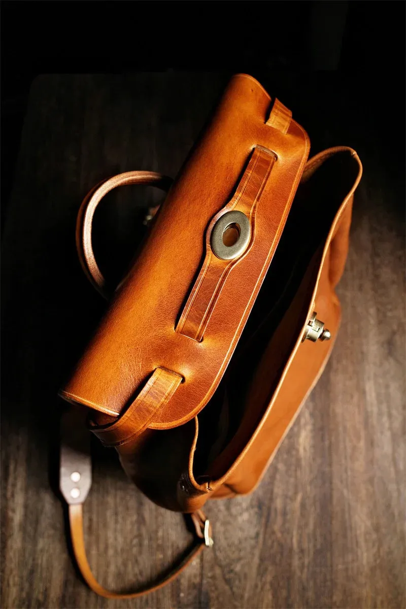 Vintage Leather Laptop Bag